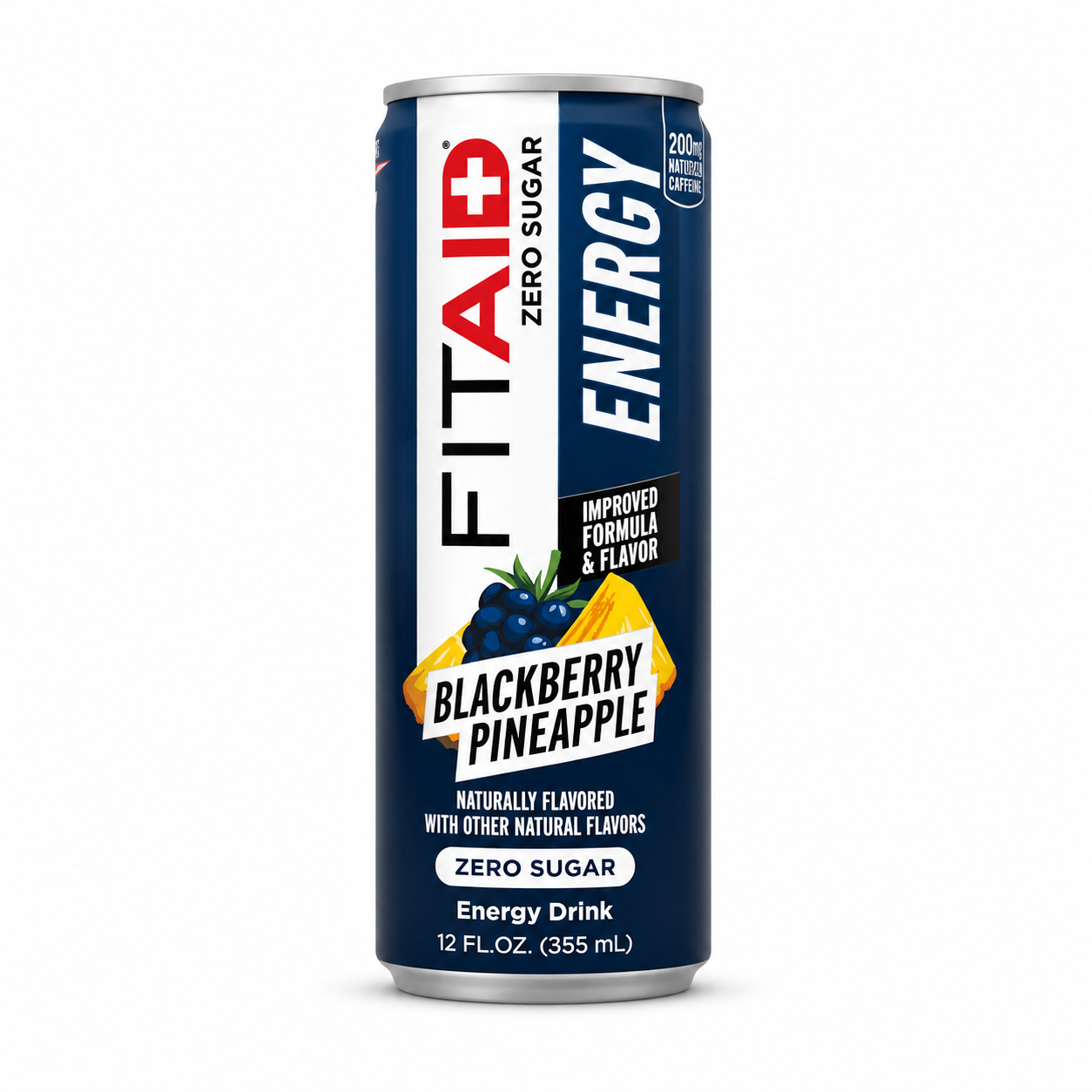 FITAID Energy Zero Sugar Drink – Pineapple Blackberry