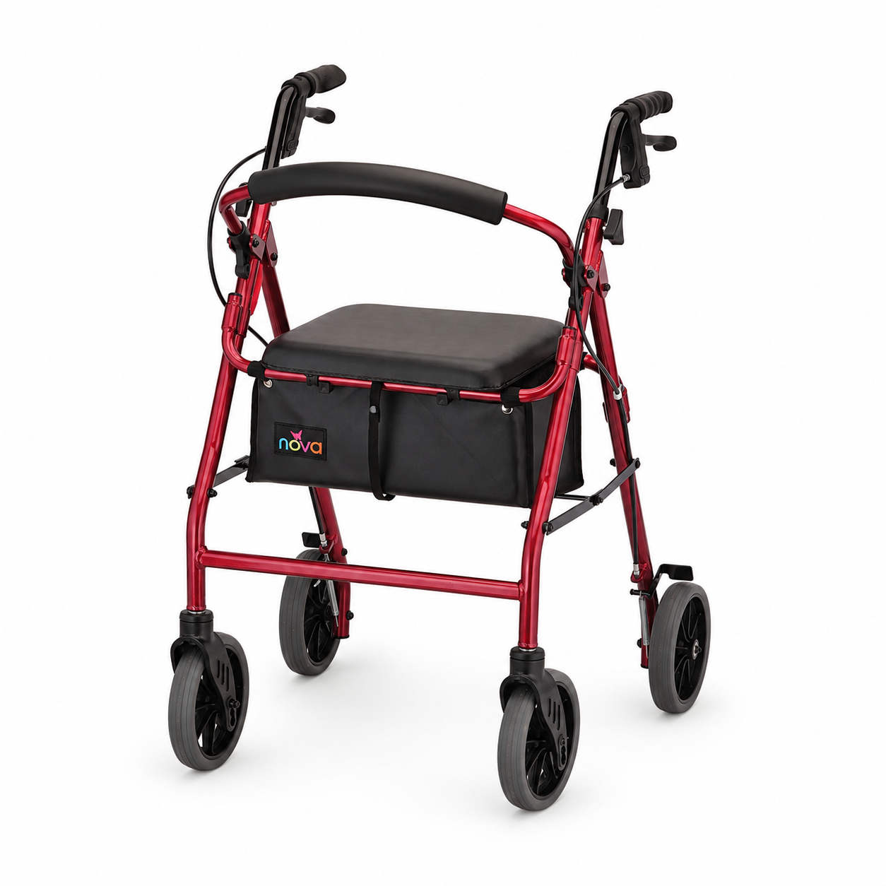 Zoom 24 Rolling Walker - Red