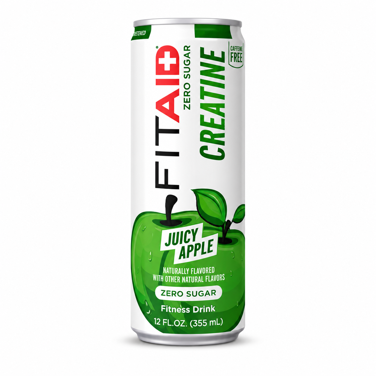 FITAID Creatine Zero Sugar Drink –Juicy Apple