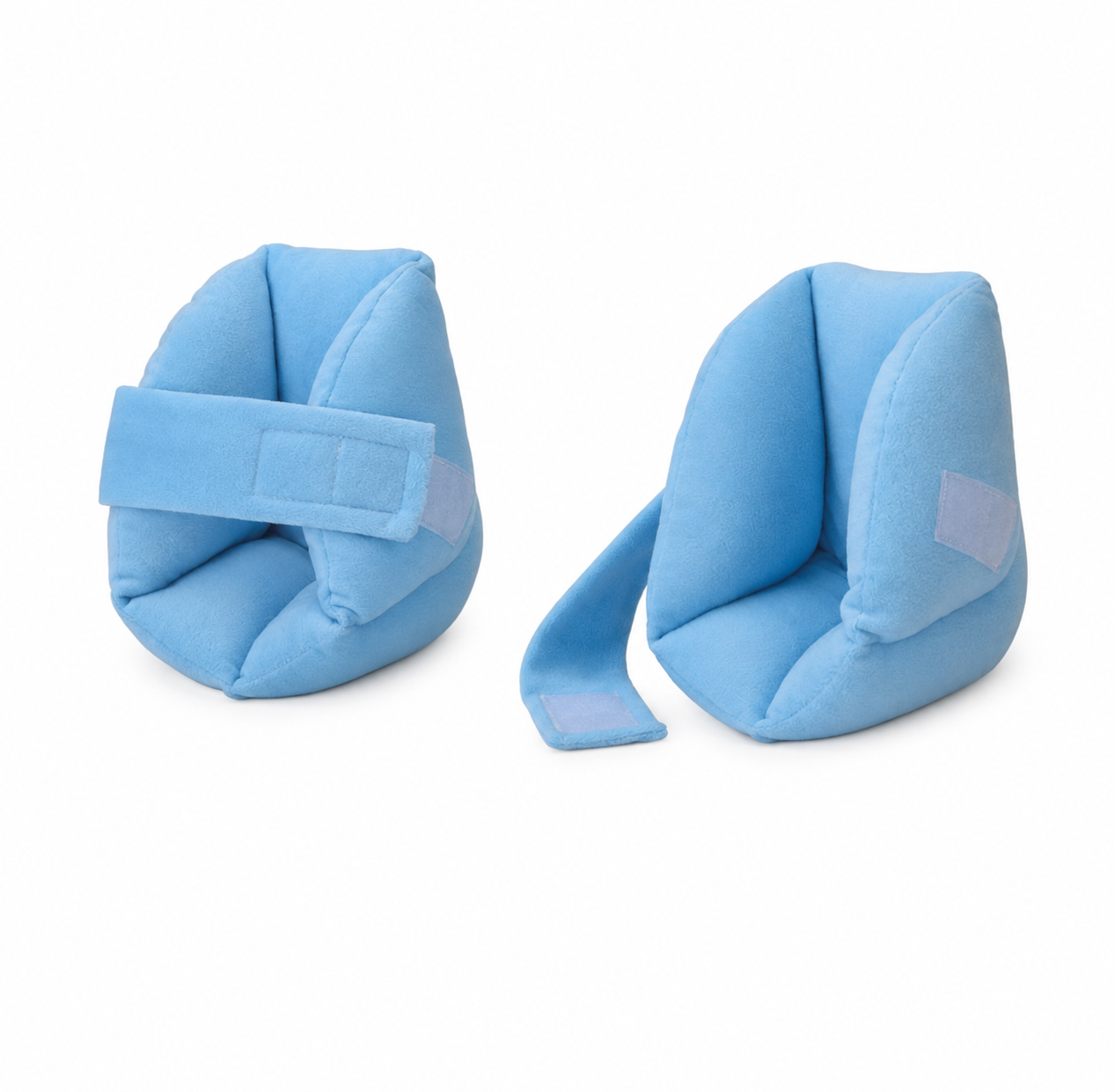 Heel Protector With Velour Cover Blue