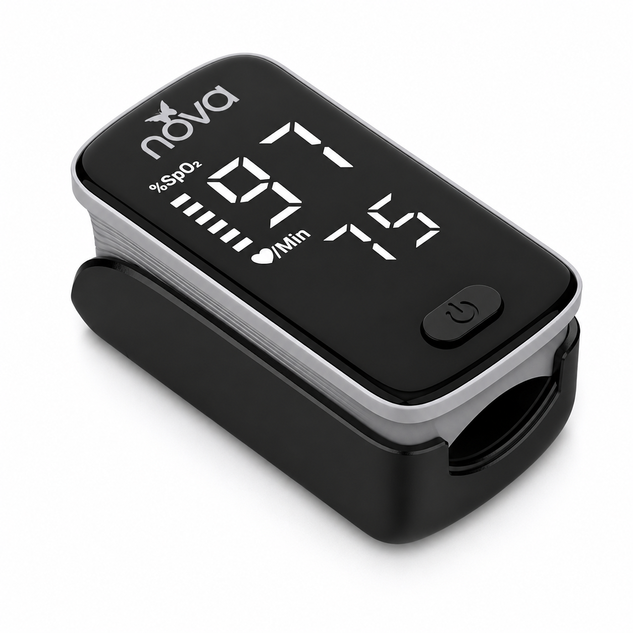 Finger Pulse Oximeter - 3 Way Screen Display