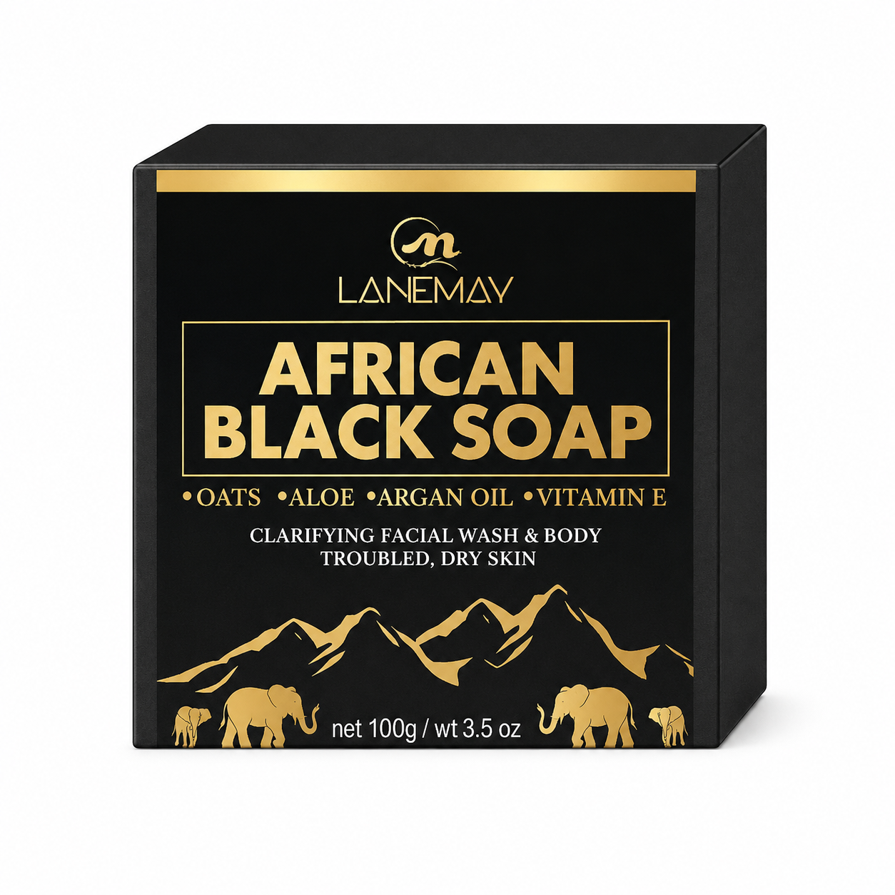 Lanemay African Black Soap